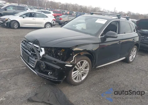 2019 Audi Q5 45 Premium из США, поврежденный, VIN WA1BNAFY2K2076267